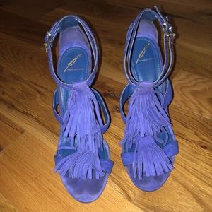 B by Brian Atwood Suede Sandal